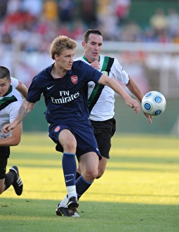 Szombathelyi Haladas V Arsenal 2009-10 Prints: Andrey Arshavin