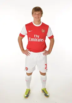 Previous Season Players Prints: Andrey Arshavin (Arsenal). Arsenal 1st Team Photocall and Membersday. Emirates Stadium