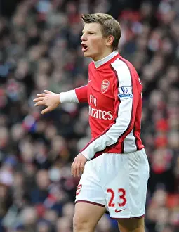 Arsenal V Aston Villa 2009-10 Prints: Andrey Arshavin (Arsenal). Arsenal 3: 0 Aston Villa, Barclays Premier League