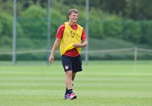 Images Dated 7th July 2010: Andrey Arshavin (Arsenal). Arsenal Training Ground, London Colney, Hertfordshire