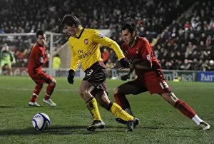Andrey Arshavin (Arsenal) Charlie Daniels (Orient). Leyton Orient 1: 1 Arsenal