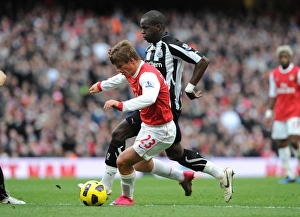 Andrey Arshavin (Arsenal) Cheik Tiote (Newcastle). Arsenal 0: 1 Newcastle United