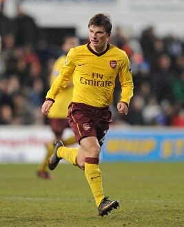 Images Dated 12th January 2011: Andrey Arshavin (Arsenal). Ipswich Town 1: 0 Arsenal, Carling Cup Semi Final 1st Leg