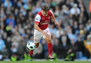 Manchester City V Arsenal 2010-11 Prints: Andrey Arshavin (Arsenal). Manchester City 0: 3 Arsenal, Barclays Premier League