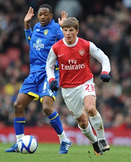 Andrey Arshavin (Arsenal) Sanchez Watt (Leeds). Arsenal 1: 1 Leeds United