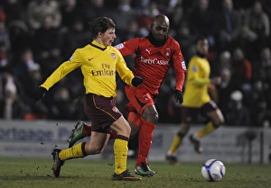 Andrey Arshavin (Arsenal) Terrell Forbes (Orient). Leyton Orient 1:1 Arsenal Andrey Arshavin (Arsenal) Terrell Forbes (Orient). Leyton Orient 1:1 Arsenal