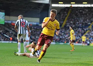 WBA V Arsenal 2010-11 Prints: Andrey Arshavin celebrates scoring the 1st Arsenal goal. West Bromwich Albion 2: 2 Arsenal