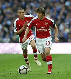 Andrey Arshavin and Kieran Gibbs (Arsenal)