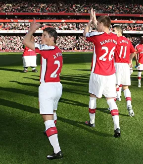Arsenal V Sunderland 2008-9 Prints: Andrey Arshavin & Nicklas Bendtner (Arsenal)