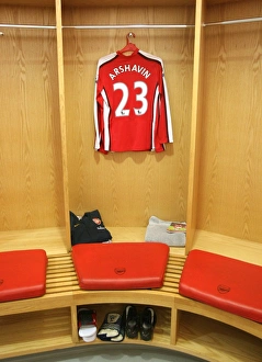 Andrey Arshavins locker