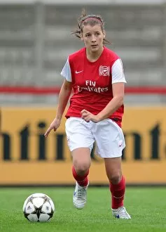 Images Dated 5th October 2011: Angharad James (Arsenal). Arsenal Ladies 6: 0 Bobruichanka. Womeans UEFA Champions League