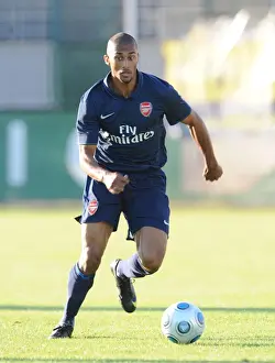 Armand Traore in Action: Arsenal Crushes Szombathelyi 5-0 in Pre-Season Friendly, 2009
