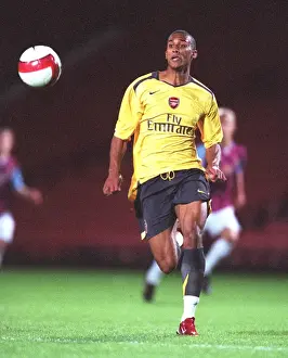 Armand Traore in Action: Arsenal's Win Against West Ham United Reserves, FA Premier Reserve League (3/10/06)