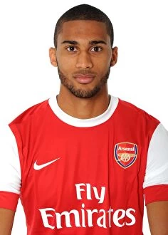 1st Team Player Images 2010-11 Collection: Armand Traore (Arsenal). Arsenal 1st team Photocall and Membersday. Emirates Stadium
