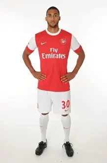 Previous Season Players Prints: Armand Traore (Arsenal). Arsenal 1st team Photocall and Membersday. Emirates Stadium