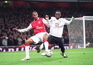 Armand Traore (Arsenal) Pascal Chimbonda (Tottenham)