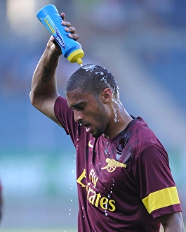 Images Dated 21st July 2010: Armand Traore (Arsenal). Sturm Graz 0: 4 Arsenal, Graz, Austria, 21 / 7 / 2010