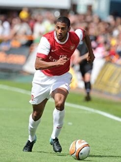Images Dated 17th July 2010: Armand Traore Shines in Arsenal's 4-0 Pre-Season Victory over Barnet