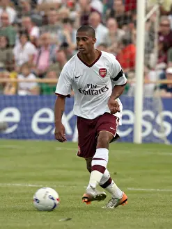 Barnet V Arsenal 2007-08 Prints: Armand Traore's Debut: Arsenal Overpowers Barnet 2-0 in Pre-Season Friendly