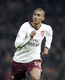 Traore Armand Collection: Armand Traore's Disappointing Day: Manchester United Crushes Arsenal 4-0 in FA Cup