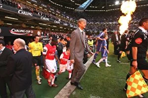 Images Dated 26th February 2007: Arsenal 1-2 Chelsea: The Carling Cup Final Victory, Millennium Stadium, 2007