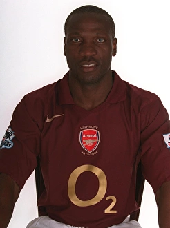 Lauren Collection: Arsenal 1st Team Photocall. Arsenal Stadium, Highbury, London, 4 / 8 / 05