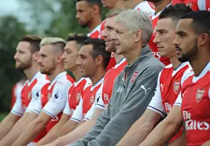 Arsenal 1st Team Squad 2016-17: Arsene Wenger at Photocall