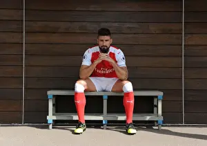 Arsenal 1st Team Squad: 2016-17 - Portrait of Olivier Giroud
