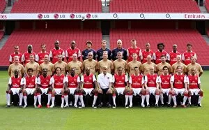 1st Team Player Images 2007-8 Collection: Arsenal 1st team squad