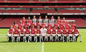 Arsenal 1st team squad. Arsenal 1st Team Photocall and Membersday. Emirates Stadium