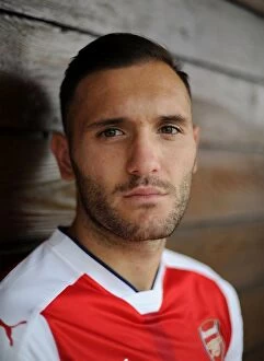 Images Dated 21st September 2016: Arsenal 1st Team Squad: Lucas Perez - 2016-17 Season Photocall