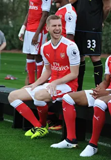 1st Team Photocall 2016-17 Prints: Arsenal 1st Team Squad: Per Mertesacker at 2016-17 Photocall