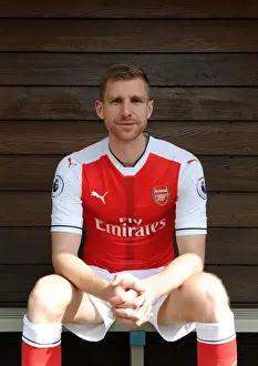1st Team Photocall 2016-17 Prints: Arsenal 1st Team Squad: Per Mertesacker at 2016-17 Photocall