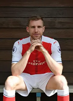 Arsenal 1st Team Squad: Per Mertesacker at 2016-17 Photocall