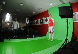 Arsenal 1st Team Training: Gabriel at Emirates Stadium, July 2015