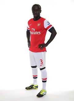 Arsenal 2013-14 Squad: Bacary Sagna at the Team Photocall