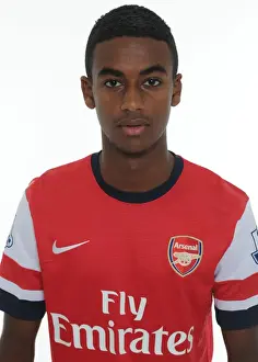Arsenal 2013-14 Squad: Gedion Zelalem at Team Photocall