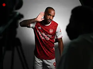Arsenal 2020-21: Alexandre Lacazette at First Team Photocall