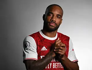 Arsenal 2020-21: Alexandre Lacazette at First Team Photocall