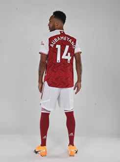 Arsenal 2020-21: Aubameyang at First Team Photocall