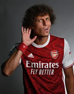 Arsenal 2020-21: David Luiz at First Team Photocall
