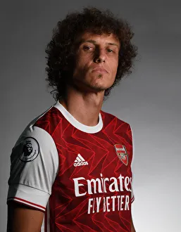 Arsenal 2020-21: David Luiz at First Team Photocall