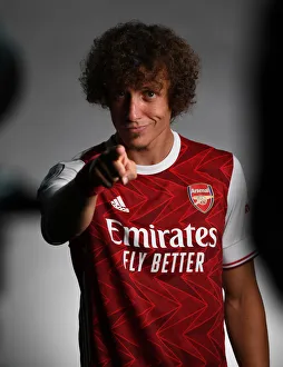 Arsenal 2020-21: David Luiz at Team Photocall