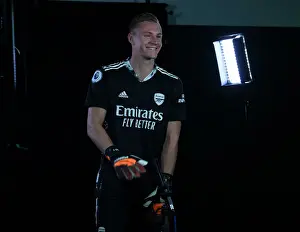 Arsenal 2020-21 First Team: Bernd Leno at Media Photocall
