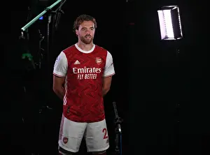 Arsenal 2020-21 First Team: Calum Chambers at Arsenal Photocall