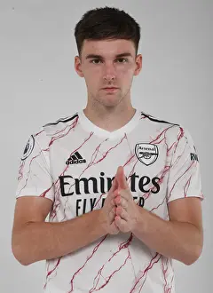 Arsenal 2020-21 First Team: Kieran Tierney at Training Session
