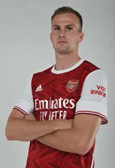 Arsenal 2020-21 First Team: Rob Holding at Training Session in St Albans