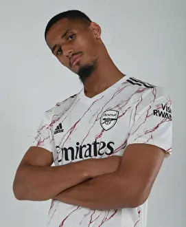 Arsenal 2020-21 First Team: William Saliba at Training