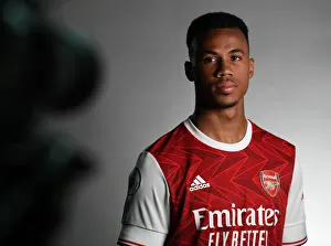 Arsenal 2020-21: Gabriel Magalhaes at Team Photocall