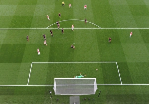 Arsenal V Manchester United 2015/16 Prints: Arsenal 3: 0 Manchester United. Barclays Premier League. Emirates Stadium, 4 / 10 / 15